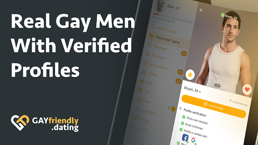 Gay guys chat & dating app - GayFriendly.dating 1.45 APK screenshots 10