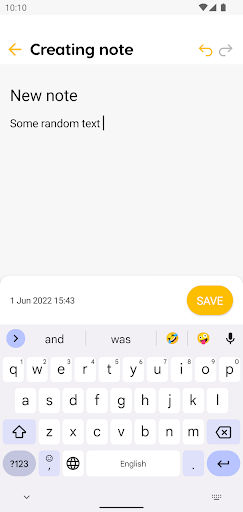 RememberIT Notes and Tasks Screen 3