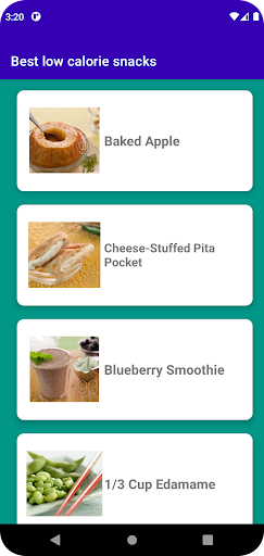 Best low calorie snacks Screen 3