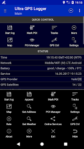 APK MOD di Ultra GPS Logger (pro sbloccato) 2