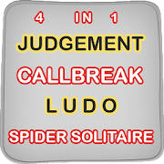 Judgement Card Game - Ludo Master,Callbreak,Spider