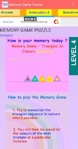 Memory Game Puzzle