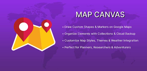 Map Canvas: Draw Shapes On Map