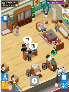 Idle Barber Shop Tycoon - Game Screenshot