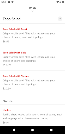 Tacos El Rancho Screen 3
