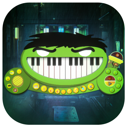 Green Baby Piano Sound Music logo