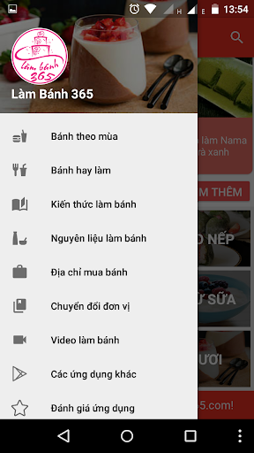 Công thức làm bánh 365 Screen 2