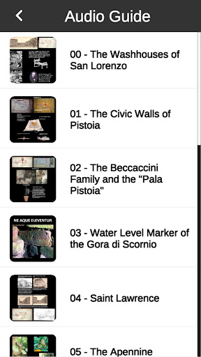 Pistoia sotterranea AudioGuide