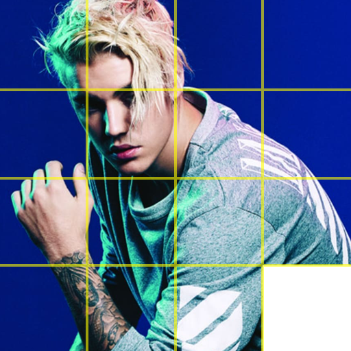 Justin Bieber Slide Puzzle Game