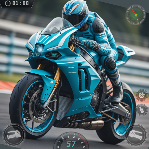 Bike Racing 3d Moto Games 2023 logo
