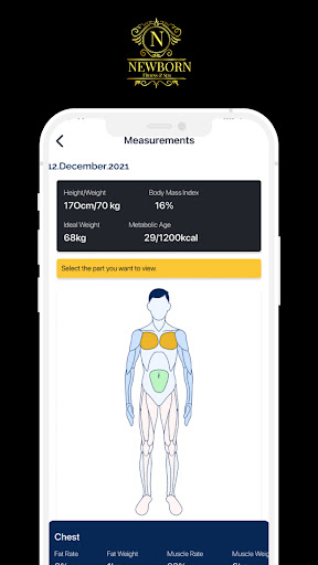 NewBorn Spa Fitness Screen 3