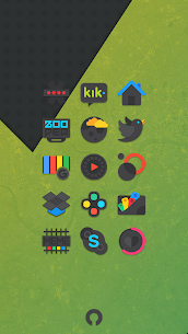 Crispy Dark: Icon Pack APK (النسخة الكاملة/المصححة) 3