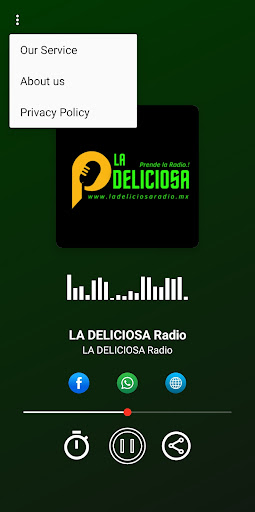 LA DELICIOSA Radio Screen 2