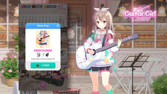 Guitar Girl Match 3 Mod Apk 1.1.6 (Unlimited Moves) 8