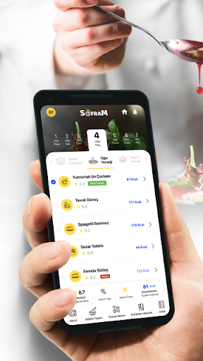 Android application SofraM screenshort
