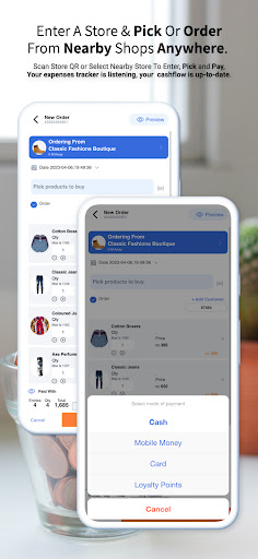 StockApp: M-POS|ORDER|SELL Screen 3