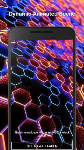 Abstract 3d Live Wallpaper Screen 2