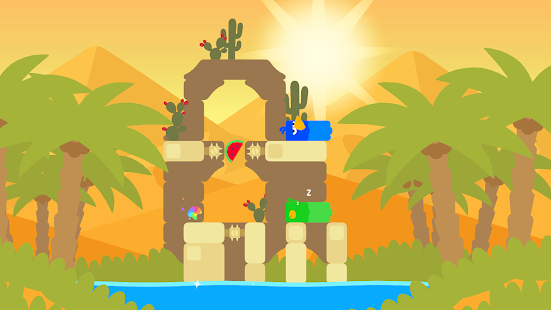 Snakebird Primer Captura de pantalla