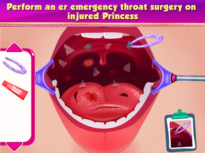Princess ENT Doctor Hospital - Surgery Simulator 6.0 screenshots 8