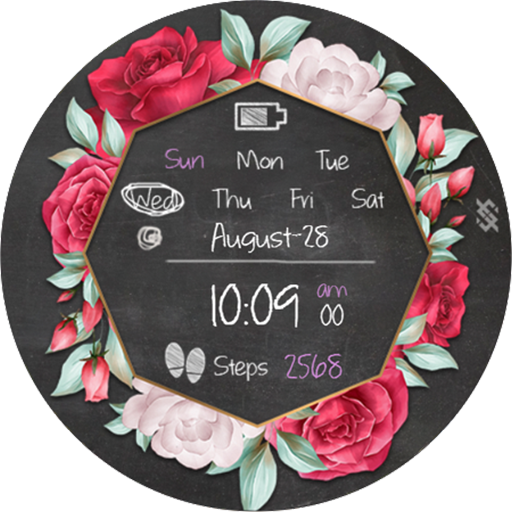 BFF26- Blackboard Art Rose logo