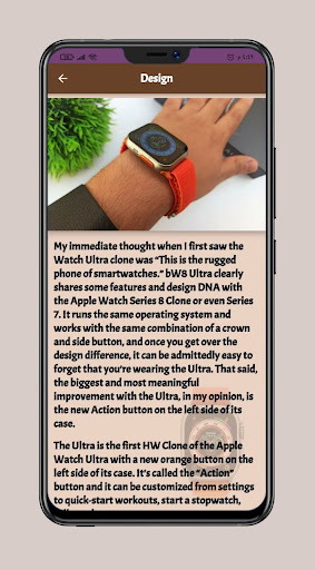 bw8 ultra smartwatch Guide