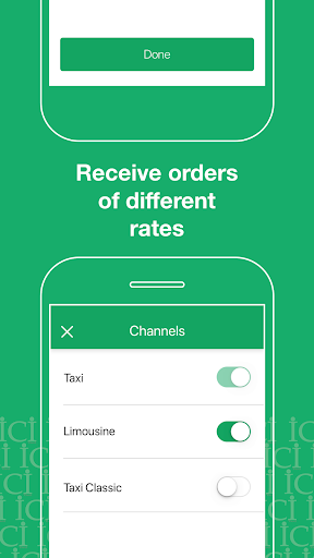 Android application Icitaxi Driver screenshort