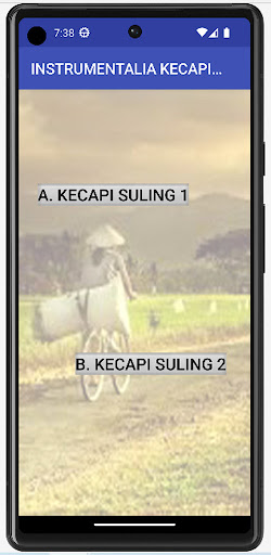 Android application INSTRUMENTALIA KECAPI SULING screenshort