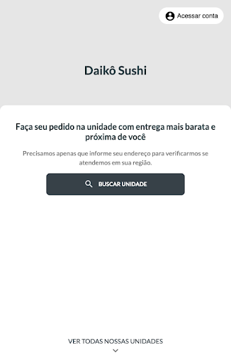 Android application DAIKÔ SUSHI screenshort