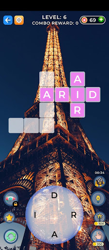 Word Finder - Brain Crossword Screen 2