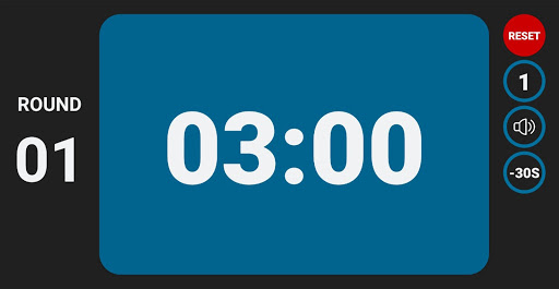 Android application Boxing Timer screenshort