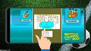 Erling Haaland Coloring - Screenshot 1