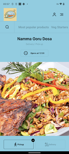 Android application Namma Ooru Dosa screenshort