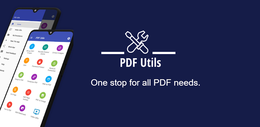 PDF Utils (Merge/Reorder/Split/Extract/Watermark) v14.2 (PRO)