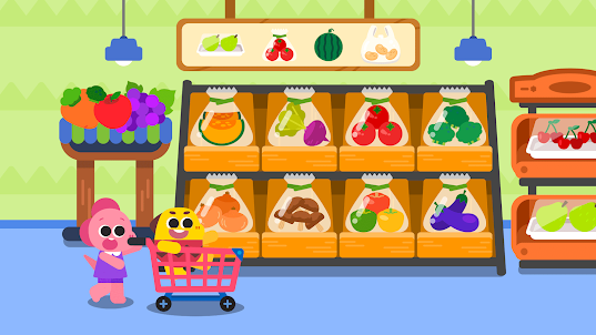 Cocobi Supermarkt-Kinderspiele