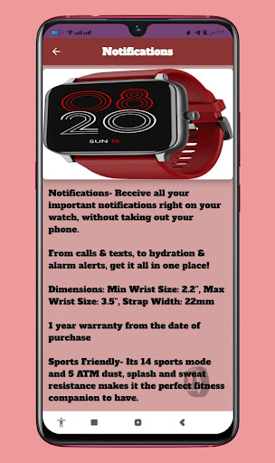 Boat Xtend SmartWatch Guide Screen 3