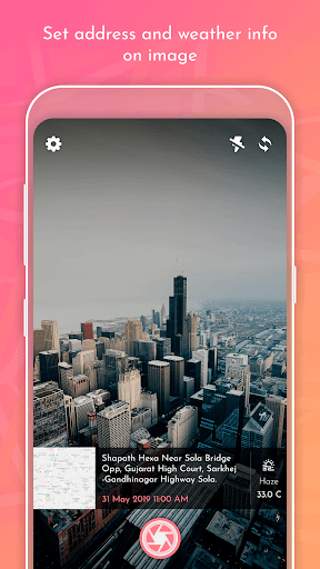 Android application PhotoMap GPS Location on Photo screenshort