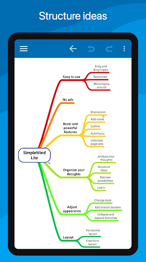 SimpleMind Lite - Mind Mapping Screenshot 3 - AppWisp.com