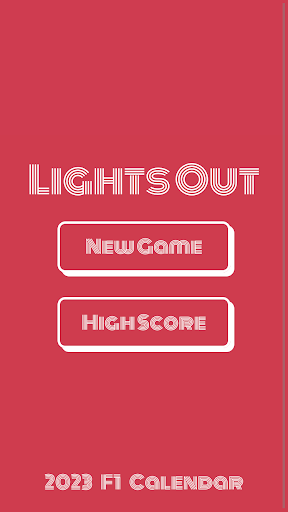 Android application Lights Out screenshort