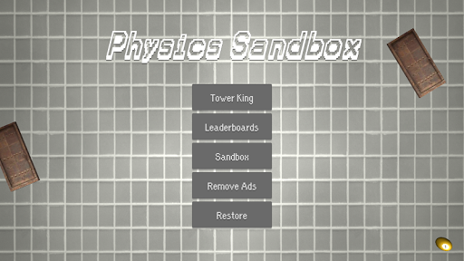Android application Physics Playground screenshort