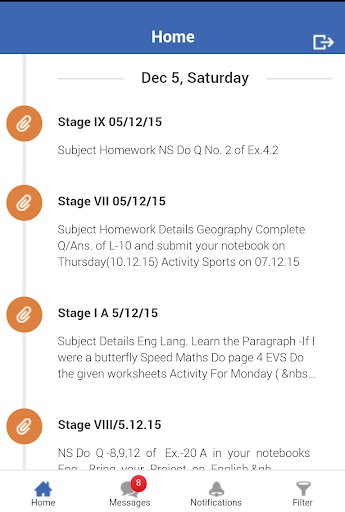 Android application The British School, Panchkula screenshort