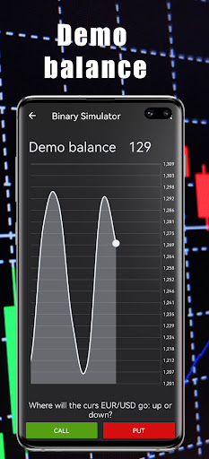 Binary Options Simulator Screen 2