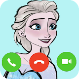 Fake Frozen Call Elsa Prank icon