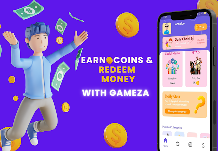 Play Games Earn Money - Gameza
