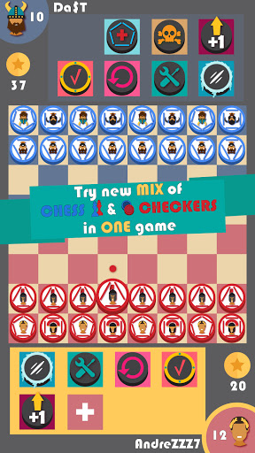 Android application Chess & Checkers mix puzzles screenshort