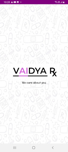Android application Vaidya Rx screenshort
