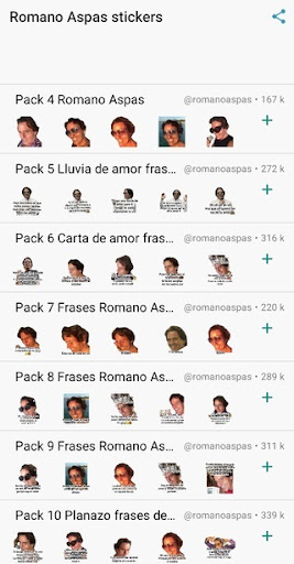 Stickers de Romano Aspas Screen 2