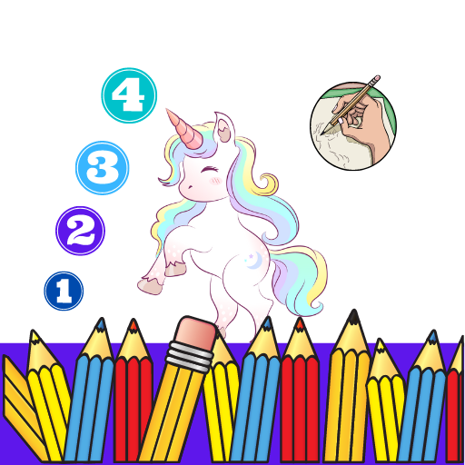 Unicorn Color by Number logo