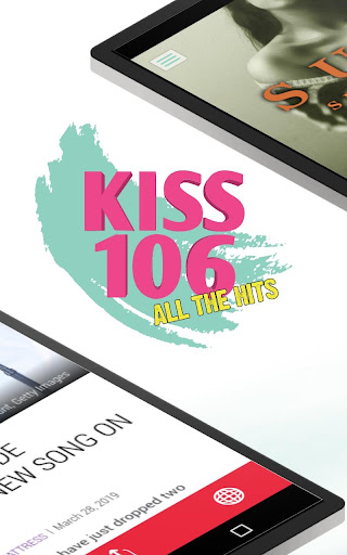 Screenshot of 106.1 KISS FM