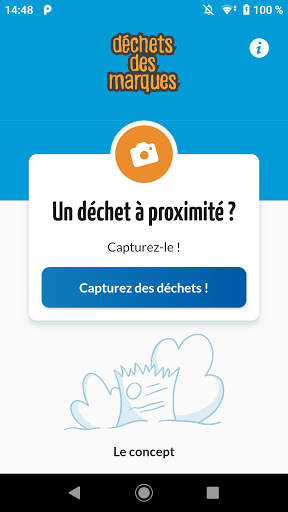 Android application Déchets des marques screenshort