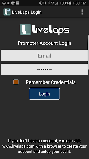 LiveLaps Promoters Screen 2
